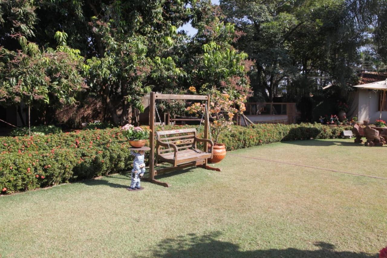 Hotel Pousada Chale Das Flores Sertãozinho 외부 사진