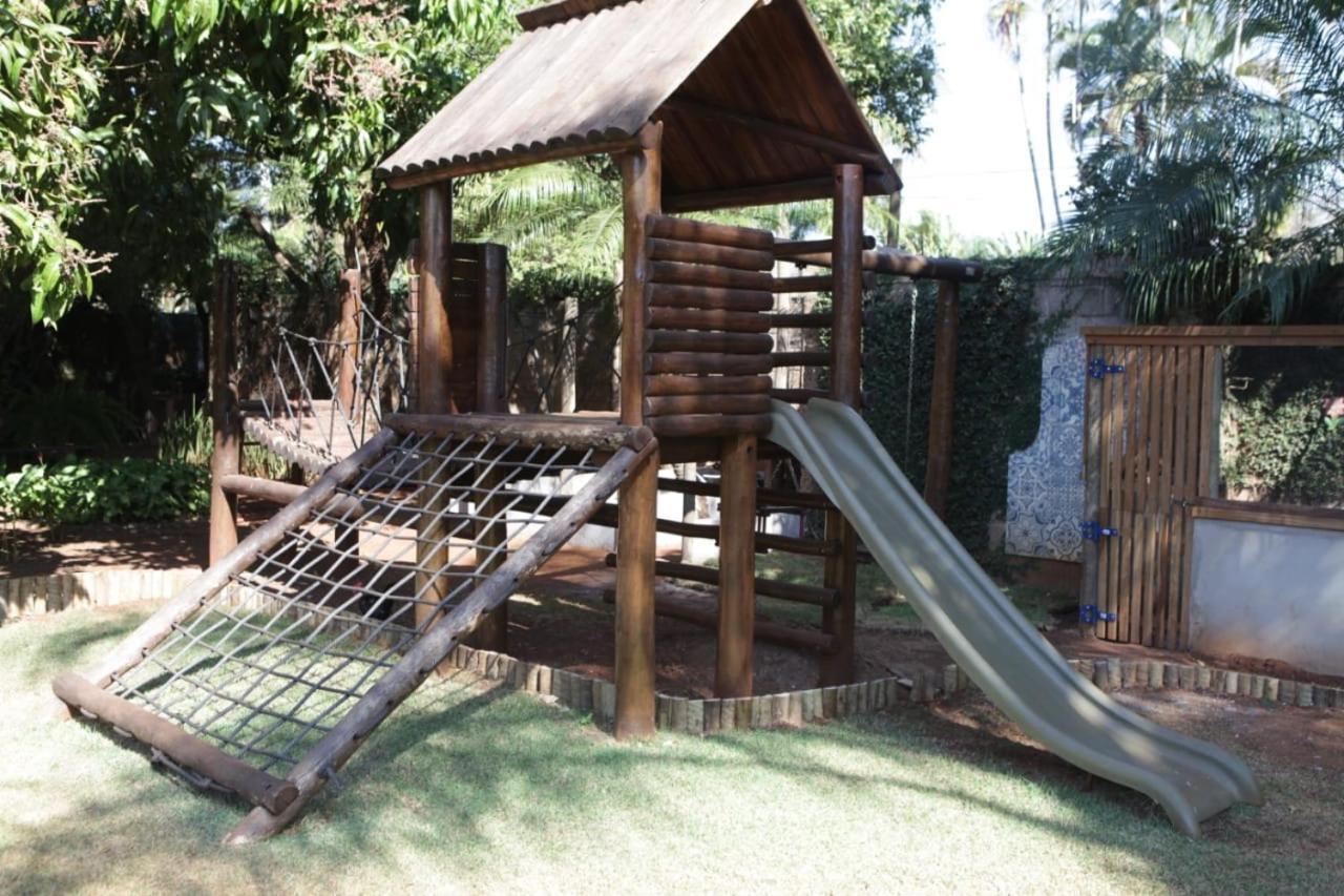 Hotel Pousada Chale Das Flores Sertãozinho 외부 사진